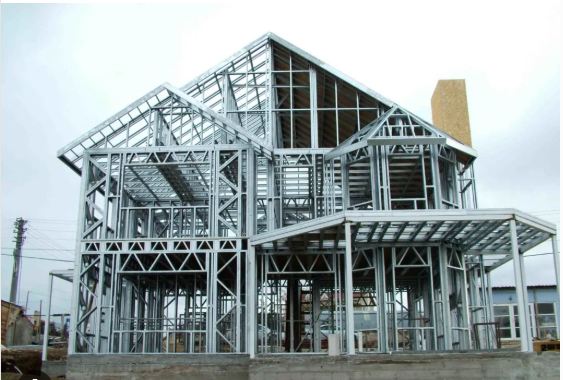Steel framing detail